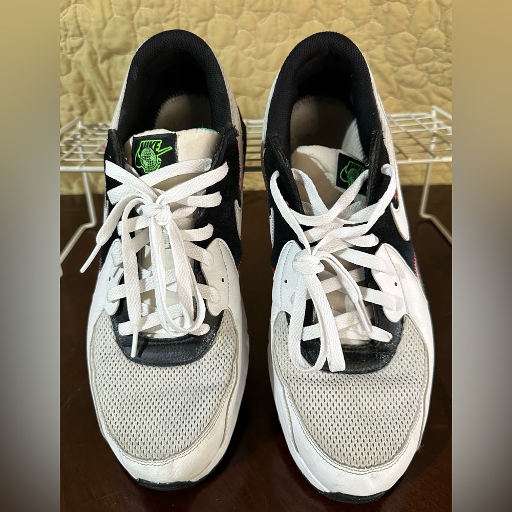 Size 14 - Nike Air Max Excee White Flash Crimson